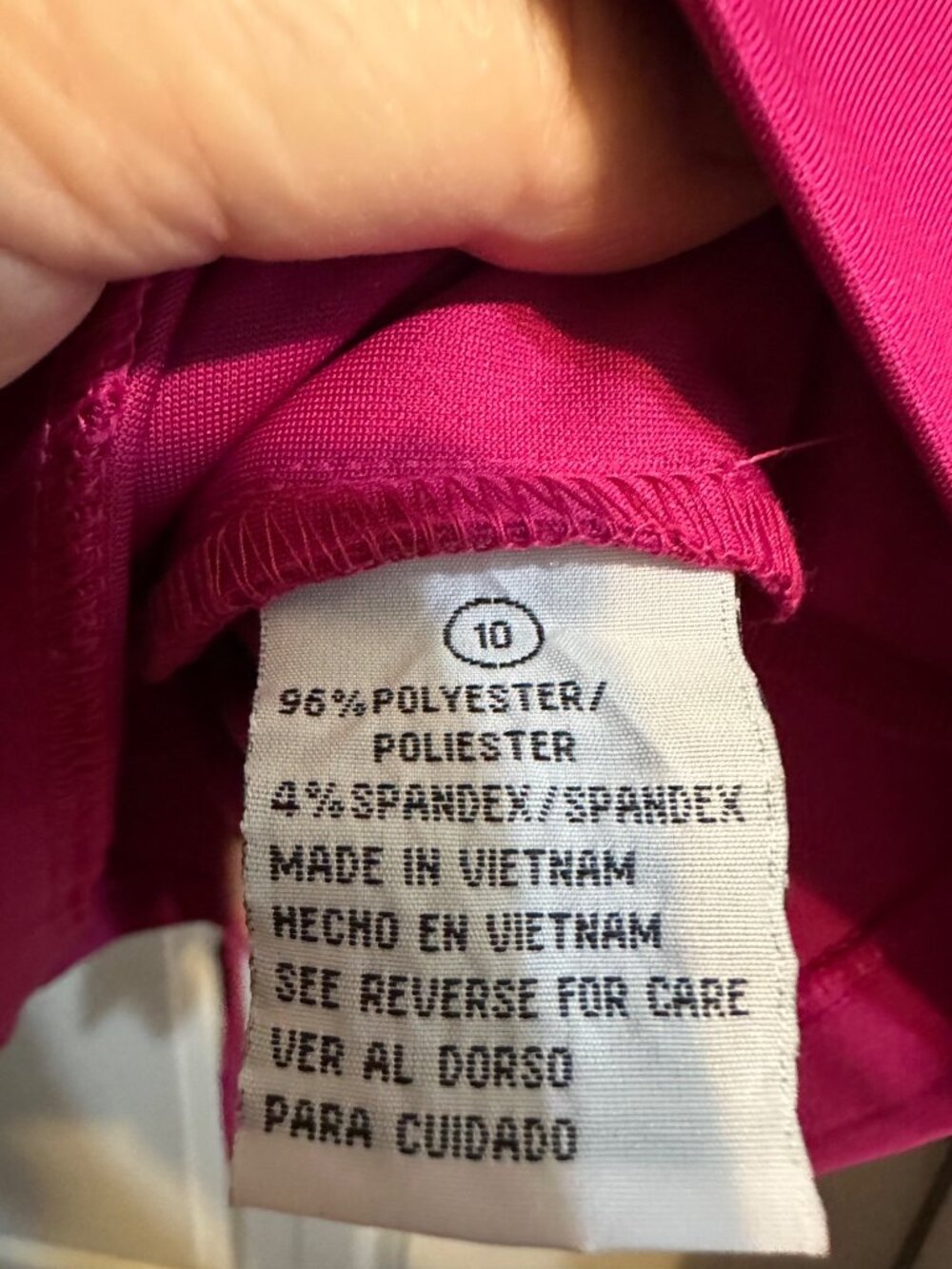 Shelby & Palmer Hot Pink Sleeveless Peplum Sheath Career Cocktail Dress Size 10 - Picture 10 of 11